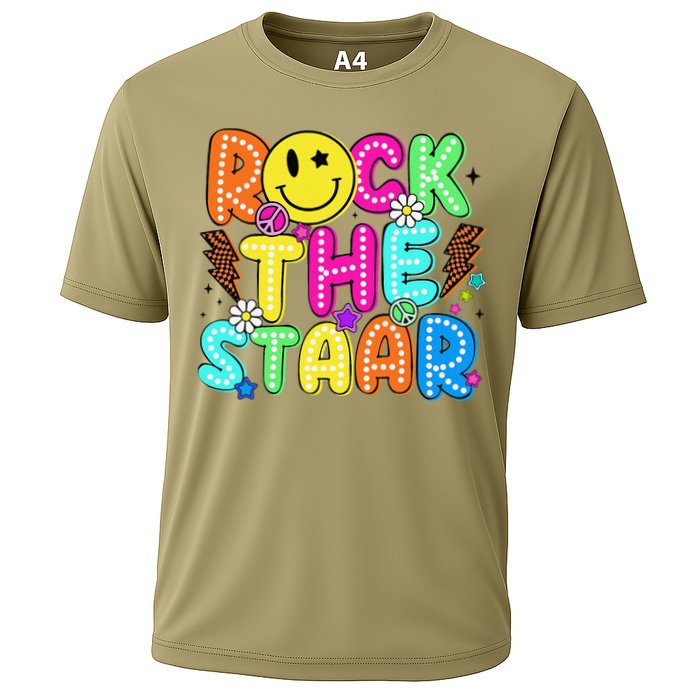 Funny Rock The Test Testing Day Teacher Student Motivational Performance Shirt