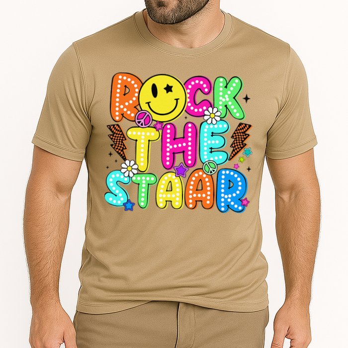 Funny Rock The Test Testing Day Teacher Student Motivational Performance Shirt