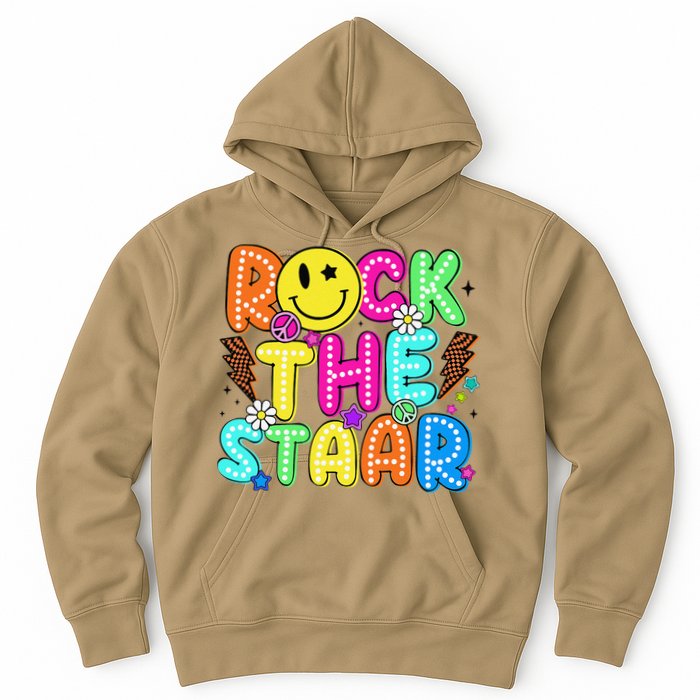 Funny Rock The Test Testing Day Teacher Student Motivational Hoodie