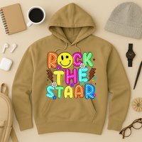 Funny Rock The Test Testing Day Teacher Student Motivational Hoodie