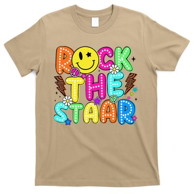 Funny Rock The Test Testing Day Teacher Student Motivational T-Shirt