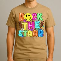 Funny Rock The Test Testing Day Teacher Student Motivational T-Shirt
