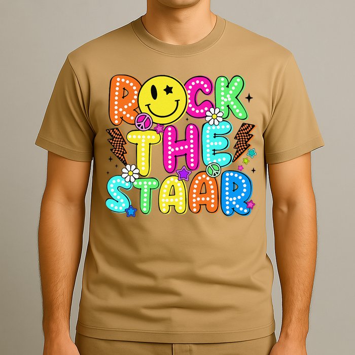 Funny Rock The Test Testing Day Teacher Student Motivational T-Shirt