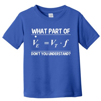 Funny Respiratory Therapy For Lung Care Week Rt Gift Toddler T-Shirt
