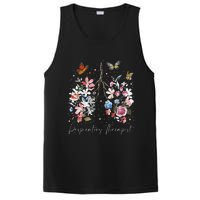 Funny Respiratory Therapist Therapy Lung Happy Easter Day PosiCharge Competitor Tank