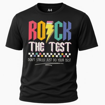 Funny Rock The Test Don't Stress Testing Day Teacher Student Performance Shirt