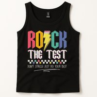 Funny Rock The Test Don't Stress Testing Day Teacher Student Tank Top