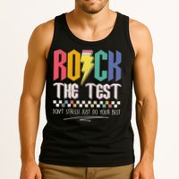 Funny Rock The Test Don't Stress Testing Day Teacher Student Tank Top
