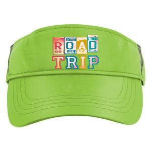 Family Road Trip Matching Family Vacation Adult Drive Performance Visor