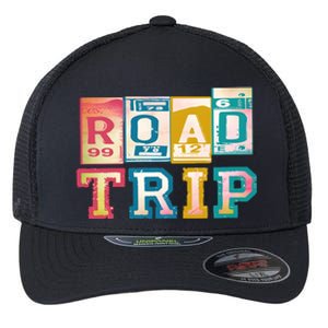 Family Road Trip Matching Family Vacation Flexfit Unipanel Trucker Cap