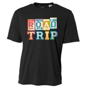 Family Road Trip Matching Family Vacation Cooling Performance Crew T-Shirt