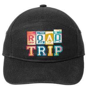 Family Road Trip Matching Family Vacation 7-Panel Snapback Hat