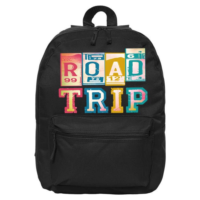 Family Road Trip Matching Family Vacation 16 in Basic Backpack