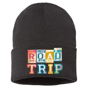 Family Road Trip Matching Family Vacation Sustainable Knit Beanie