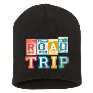 Family Road Trip Matching Family Vacation Short Acrylic Beanie