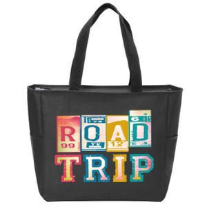 Family Road Trip Matching Family Vacation Zip Tote Bag