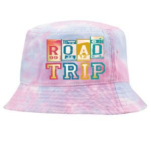 Family Road Trip Matching Family Vacation Tie-Dyed Bucket Hat