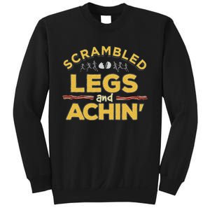 Fun Running Top Scrambled Legs And Achin! Sweatshirt