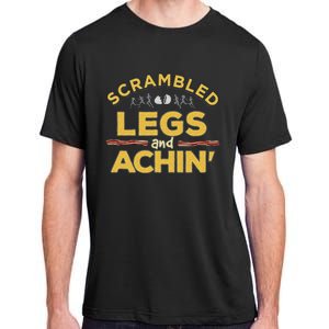 Fun Running Top Scrambled Legs And Achin! Adult ChromaSoft Performance T-Shirt