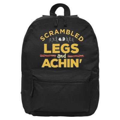 Fun Running Top Scrambled Legs And Achin! 16 in Basic Backpack