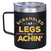 Fun Running Top Scrambled Legs And Achin! 12oz Stainless Steel Coffee Mug