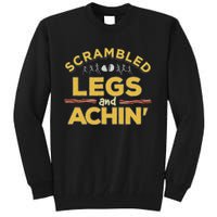 Fun Running Top Scrambled Legs And Achin! Tall Sweatshirt