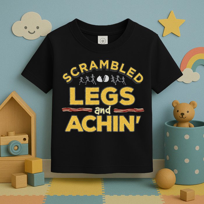 Fun Running Top Scrambled Legs And Achin! Toddler T-Shirt