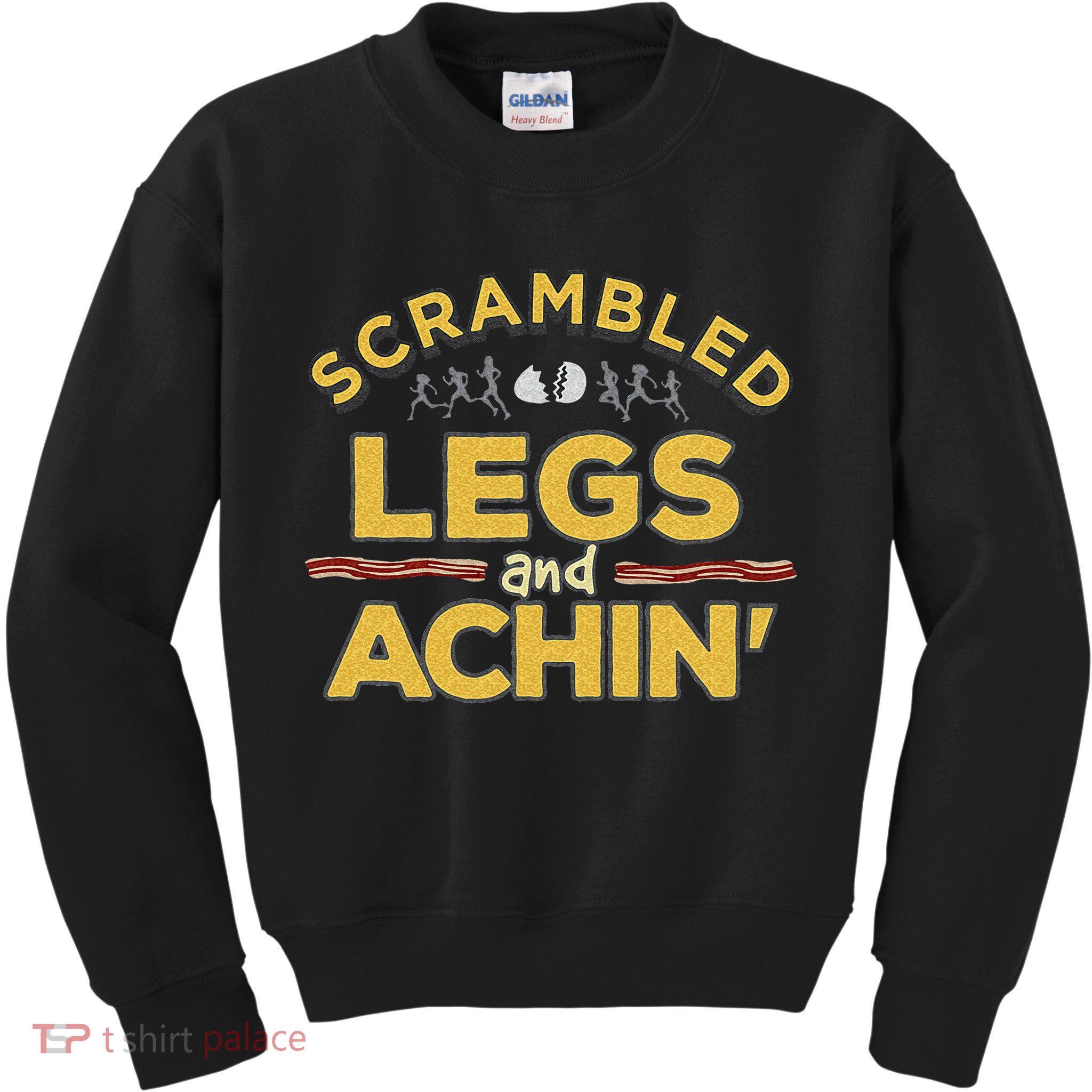 Fun Running Top Scrambled Legs And Achin! Kids Sweatshirt