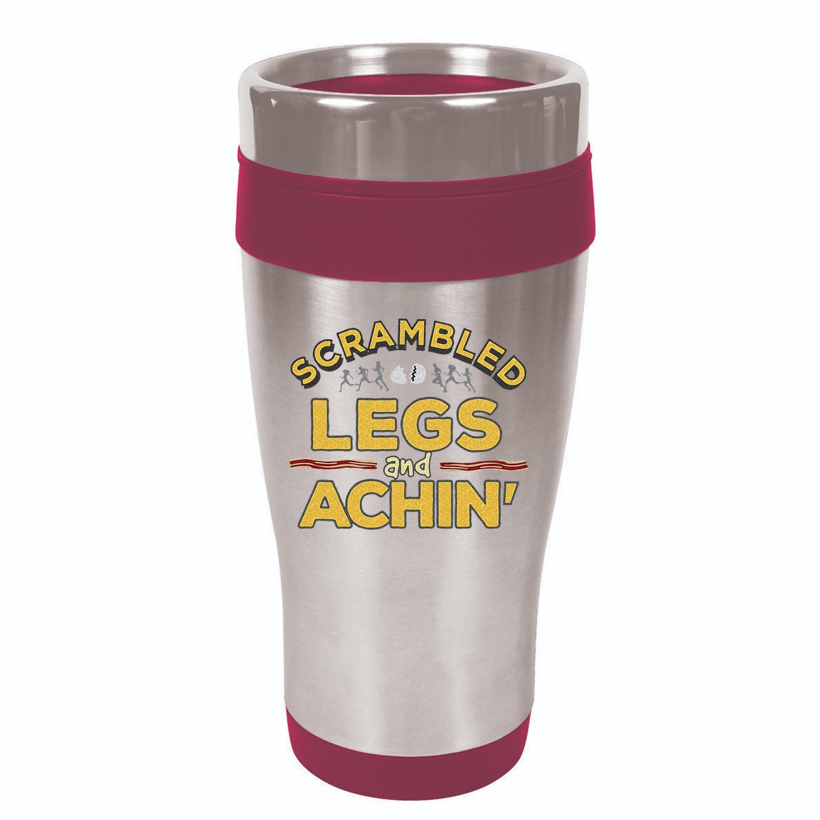 Fun Running Top Scrambled Legs And Achin! 16oz Travel Tumbler