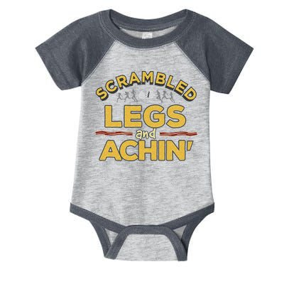 Fun Running Top Scrambled Legs And Achin! Infant Baby Jersey Bodysuit