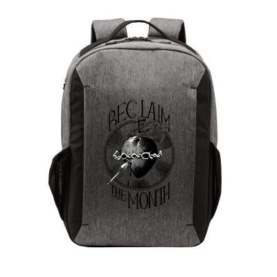 Funny Reclaim The Month Sacred Of Heart Of Jesus Vector Backpack