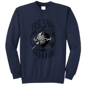 Funny Reclaim The Month Sacred Of Heart Of Jesus Tall Sweatshirt