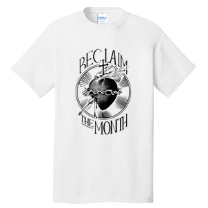 Funny Reclaim The Month Sacred Of Heart Of Jesus Tall T-Shirt