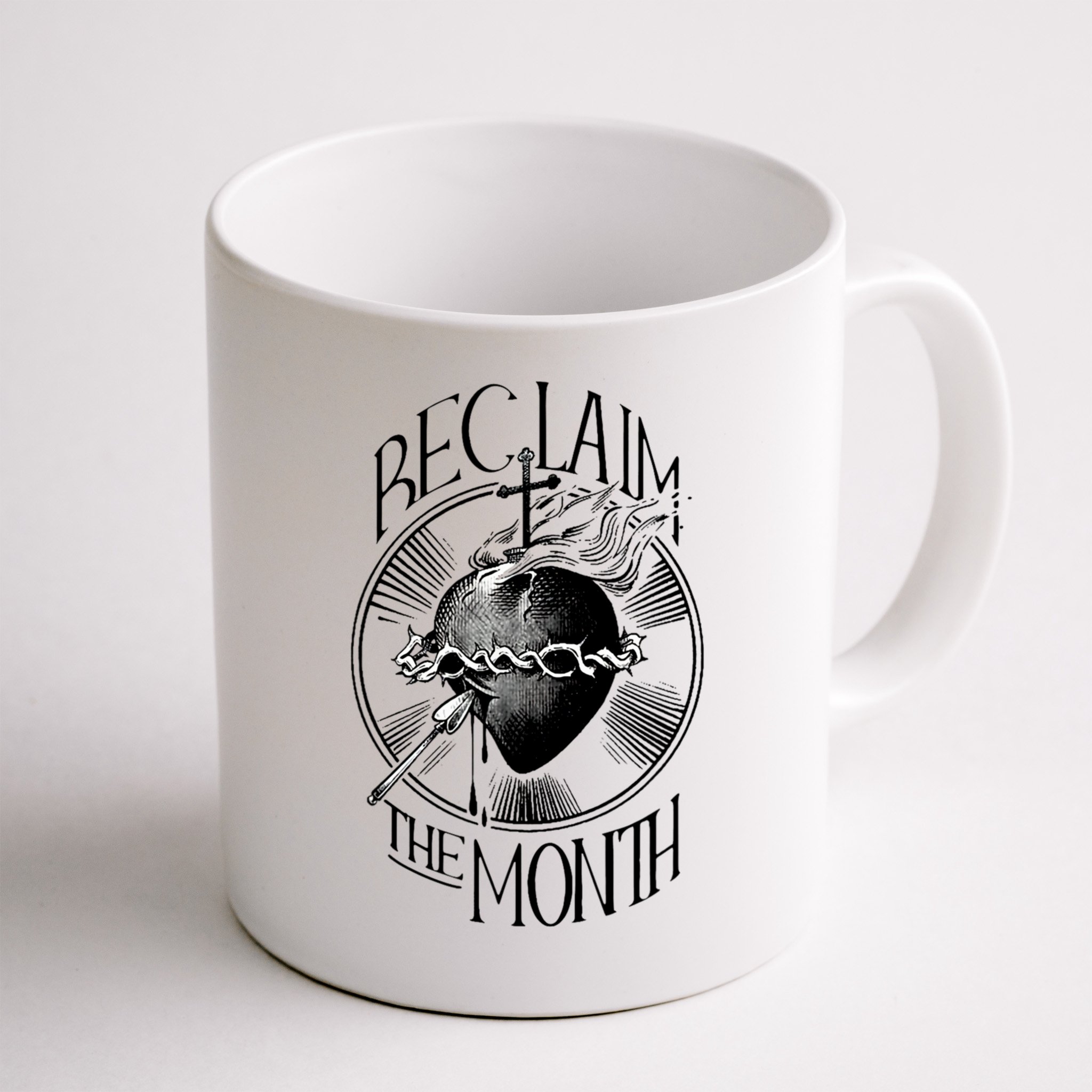 Funny Reclaim The Month Sacred Of Heart Of Jesus Mug