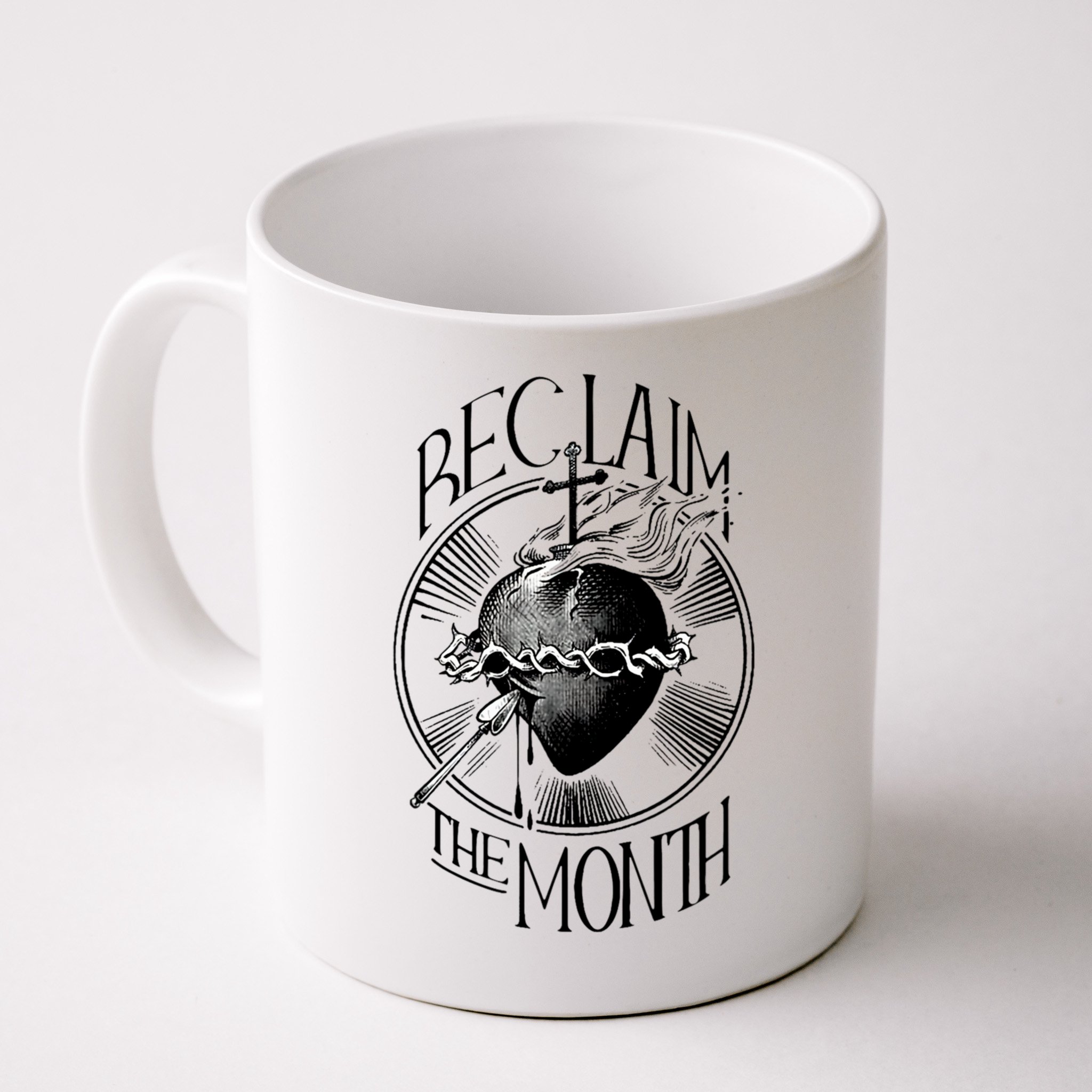 Funny Reclaim The Month Sacred Of Heart Of Jesus Mug