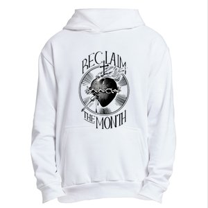 Funny Reclaim The Month Sacred Of Heart Of Jesus Urban Pullover Hoodie