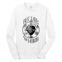 Funny Reclaim The Month Sacred Of Heart Of Jesus Tall Long Sleeve T-Shirt