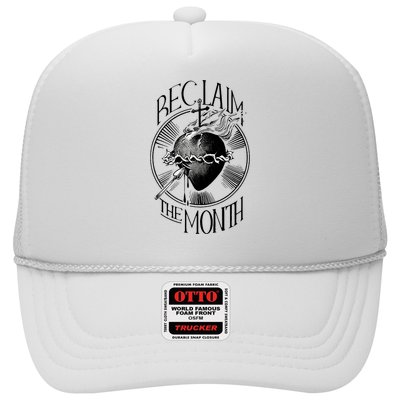 Funny Reclaim The Month Sacred Of Heart Of Jesus Hat