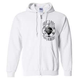 Funny Reclaim The Month Sacred Of Heart Of Jesus Full Zip Hoodie