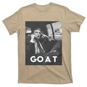 Funny Retro Trump Goat Middle Finger Felon President 2024 T-Shirt