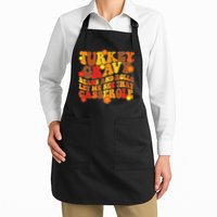 Funny Retro Thanksgiving Turkey Gravy Beans And Rolls Let Me See That Casserole Apron