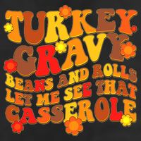 Funny Retro Thanksgiving Turkey Gravy Beans And Rolls Let Me See That Casserole Adult Drive Performance Visor