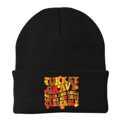 Funny Retro Thanksgiving Turkey Gravy Beans And Rolls Let Me See That Casserole Beanie
