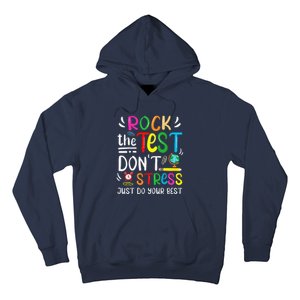 Funny Rock The Test Testing Day For Teacher Student Hoodie