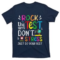 Funny Rock The Test Testing Day For Teacher Student T-Shirt