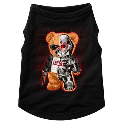 Funny Robot Terminator Teddy Bear Doggie Tank