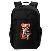 Funny Robot Terminator Teddy Bear Backpack