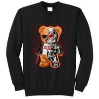 Funny Robot Terminator Teddy Bear Tall Sweatshirt