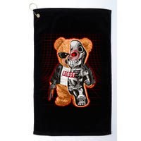 Funny Robot Terminator Teddy Bear Golf Towel