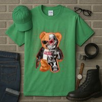Funny Robot Terminator Teddy Bear Tall T-Shirt